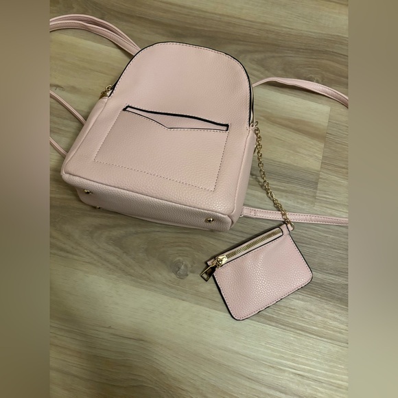 Mini Blush Pink Backpack - Picture 3 of 14